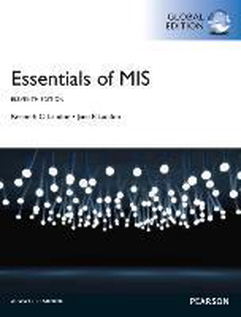 Essentials Of MIS Global Edition - Jane P. Laudon