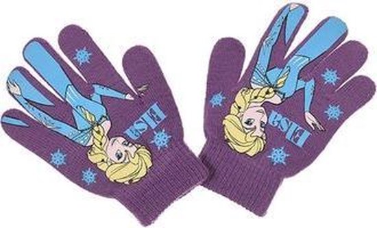 winter handschoenen van Disney Frozen (paars) | bol.com