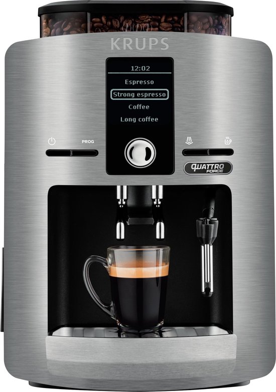 Krups EA82FB machine à café Entièrement automatique Machine à expresso 1,7  L | bol.com