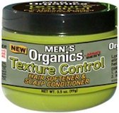 Africas Best Mens Organics Texture Control Hair Softener & Scalp Conditioner 99 gr