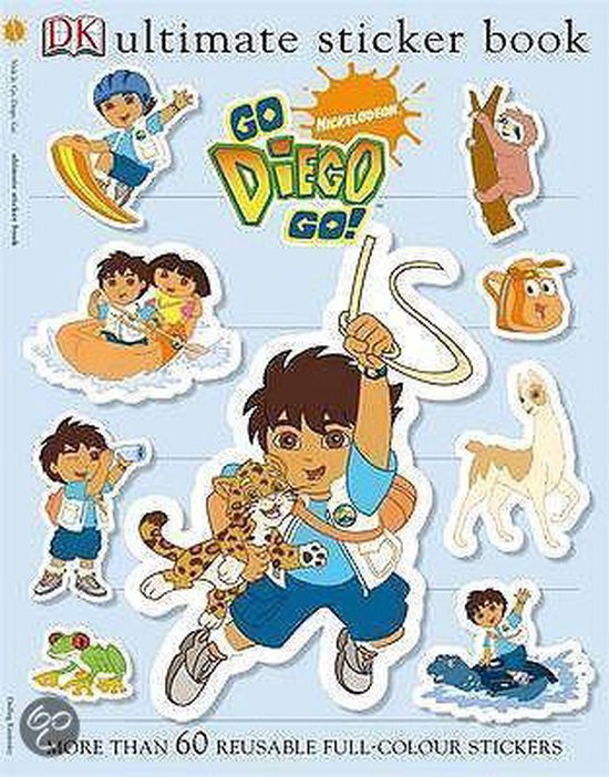 Go, Diego, Go! Ultimate Sticker Book, Onbekend | 9781405337830 | Boeken ...