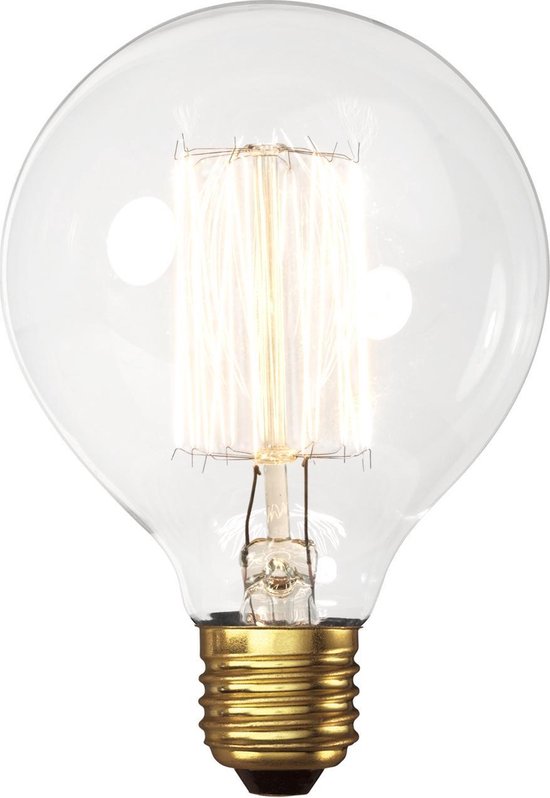 Calex Heldere Filamentlamp 40W E27 Globe G95 DIMBAAR