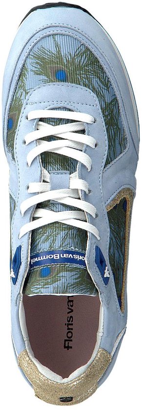 Floris Van Bommel Dames Sneakers 85260 - Blauw - Maat 37+ | Bestel nu!