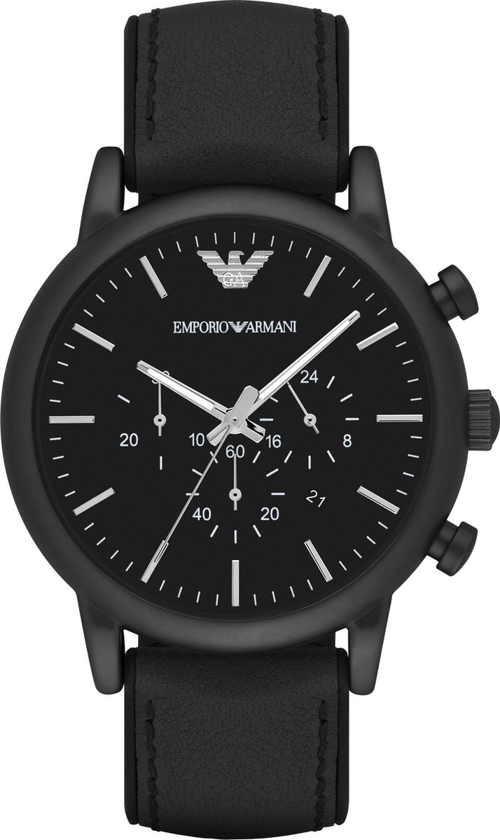 Emporio Armani Zwart Herenhorloge AR1970