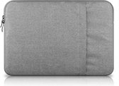 Tech Supplies | 4 Laags Neopreen Soft Sleeve voor de Apple Macbook Air / Pro (Retina) 15 Inch - 15.6" Laptop Case - Bescherming Cover Hoes - Grijs