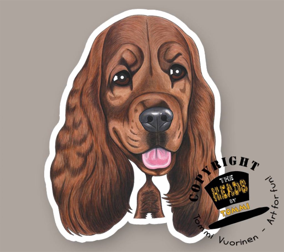 Magneet Hond Cocker Spaniel