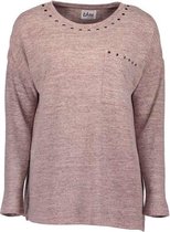 Blue Seven dames trui roze - maat XL