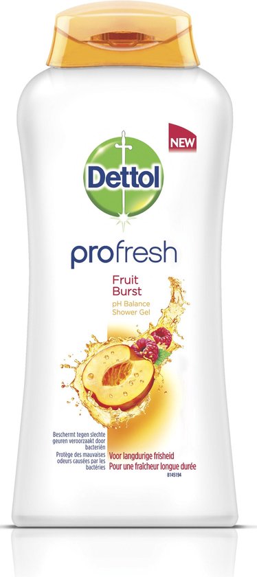 kever huiswerk maken druk Dettol Douchegel Fruit Burst - 250 ml | bol.com