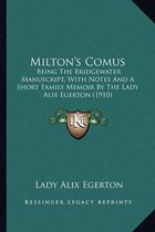 Milton's Comus Milton's Comus