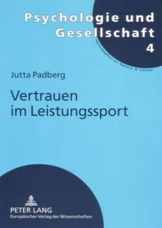 Vertrauen im Leistungssport - cover