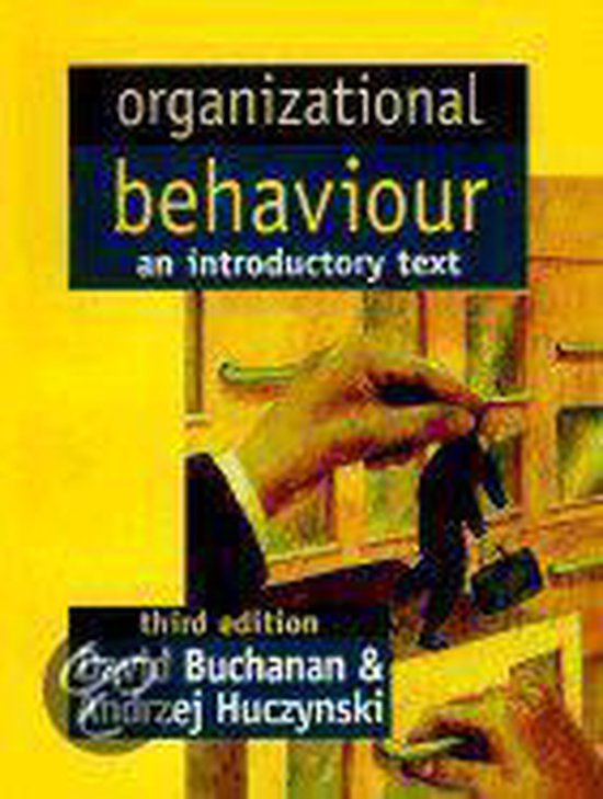 Organizational Behaviour - cover