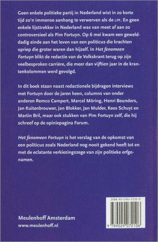 Fenomeen Fortuyn