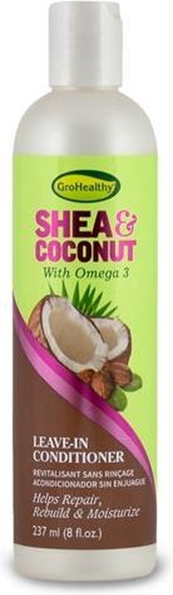 Sofn'free GroHealthy Shea & Coconut Leave-In Conditioner 236ml