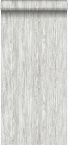Papier peint Origin aspect bois blanc ivoire foncé - 347414-53 x 1005 cm