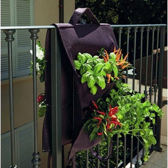 Hangende moestuin voor balkon | bol.com