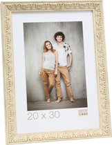 Deknudt Frames fotolijst S95MF1 - gebroken wit - barokstijl - 20x25 cm