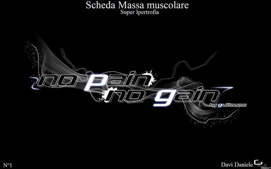 Scheda Massa Muscolare: Super Ipertrofia! - cover