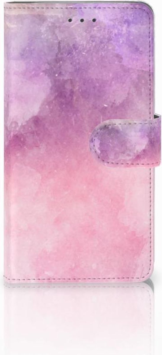 Hoesje Samsung Galaxy J7 2016 Pink Purple Paint