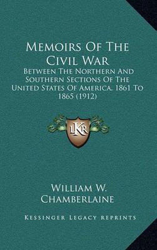 Memoirs of the Civil War - cover