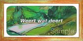 Weert wat deert