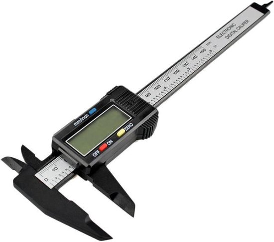 DW4Trading® Digitale schuitmaat 150 mm 6 inch