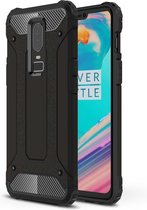 Armor Hybrid Hoesje OnePlus 6 - Zwart