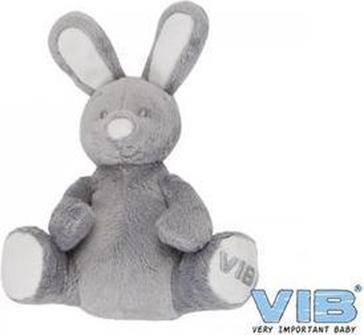 Pluche Konijn Zittend Very Important Rabbit Grijs