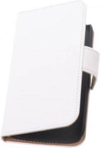 Bookstyle Wallet Case Hoesje voor Galaxy Core Prime G360 Wit