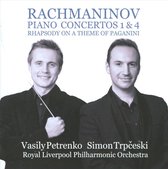 Simon Trpceski, Royal Liverpool Philharmonic Orchestra, Vasily Petrenko - Rachmaninov: Piano Concertos Nos.1 & 4/Rhapsody (CD)