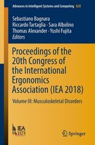 Advances in Intelligent Systems and Computing 820 - Proceedings of the 20th Congress of the International Ergonomics Association (IEA 2018)