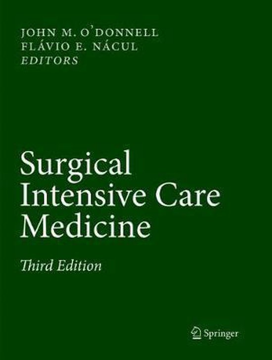 Surgical Intensive Care Medicine - cover