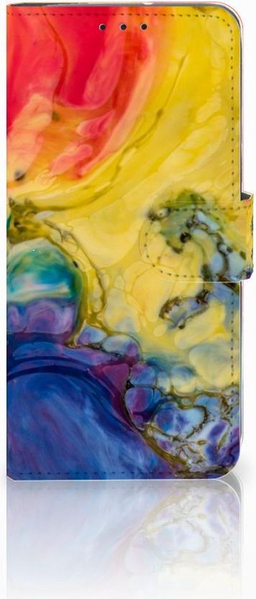 Hoesje Motorola Moto G7 Power Watercolor Dark