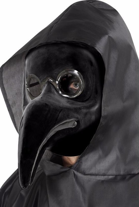 Plaag dokter masker zwart voor volwassenen | bol.com