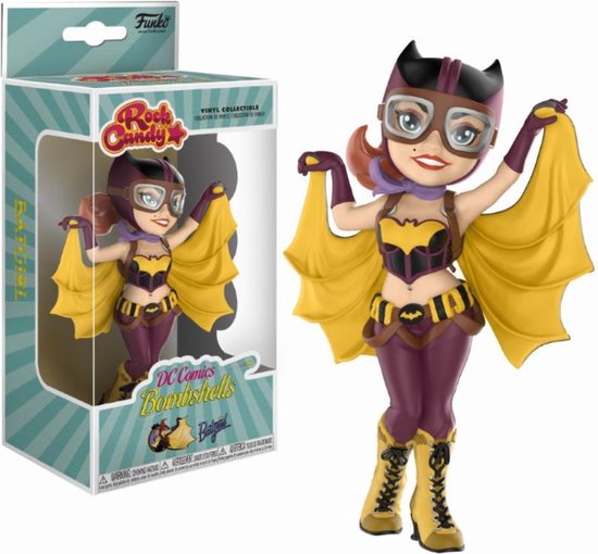 Funko - DC Comics Bombshells Rock Candy Vinyl Figure Batgirl Verzamelfiguur