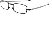 Icon Eyewear ICB356 Travel Leesbril +3.00 - Zwart - Compact in hard case zipper