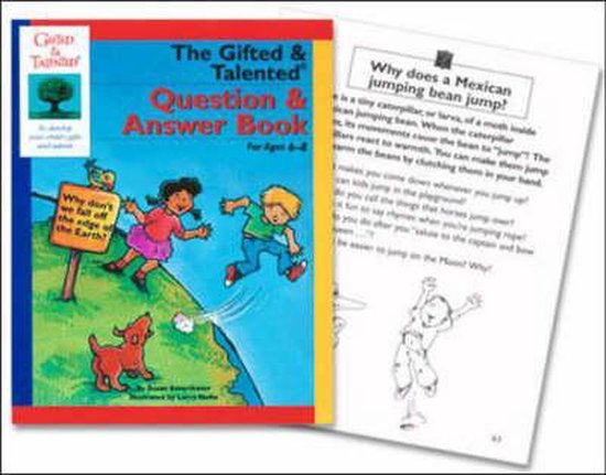 The Gifted & Talented Question & Answer Book for Ages 6-8 - cover