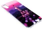 Parijs Eiffeltoren hoesje siliconen Geschikt voor iPhone XS Max