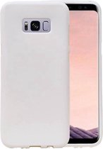 Sand Look TPU Hoesje voor Galaxy S8 + Plus Wit