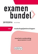 Examenbundel vwo Maatschappijwetenschappen 2015/2016