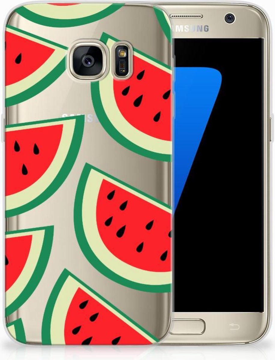 Samsung Galaxy S7 Siliconen Case Watermelons