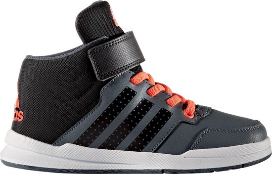 adidas Jan BS 2 Mid Sneakers - Maat 29 - Jongens - grijs/zwart/oranje |  bol.com