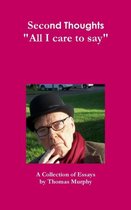 Second Thoughts and Other Anecdotes Journal