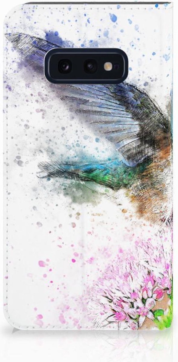 Book Case voor Bookcase Samsung Galaxy S10e Vogel