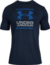 Under Armour Core Graphics Heren Sportshirt - Maat XL