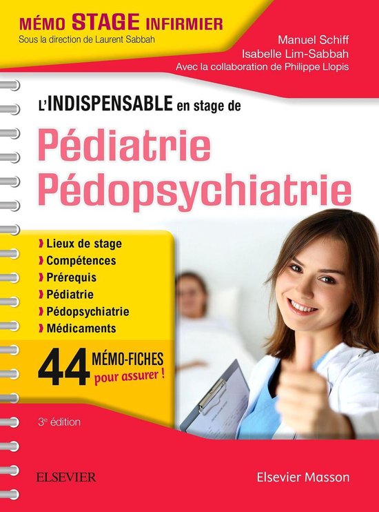 L'indispensable en stage de Pédiatrie - Pédopsychiatrie - cover