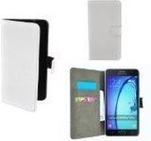 Samsung Galaxy On5 Wallet bookcase hoesje P Wit