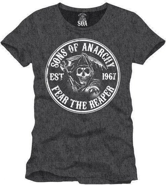 Sons of Anarchy Fear the Reaper Houtskool S