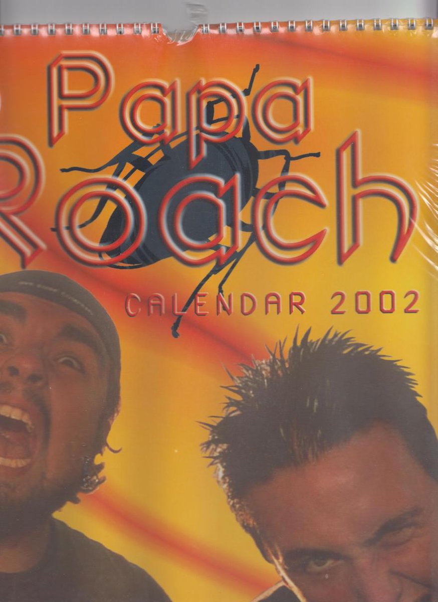 Papa Roach kalender 2002
