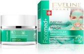 Eveline Cosmetics Facemed+ Purifying And Smoothing Mask Green Clay 50ml.