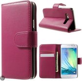 Roze agenda wallet case Samsung Galaxy A3